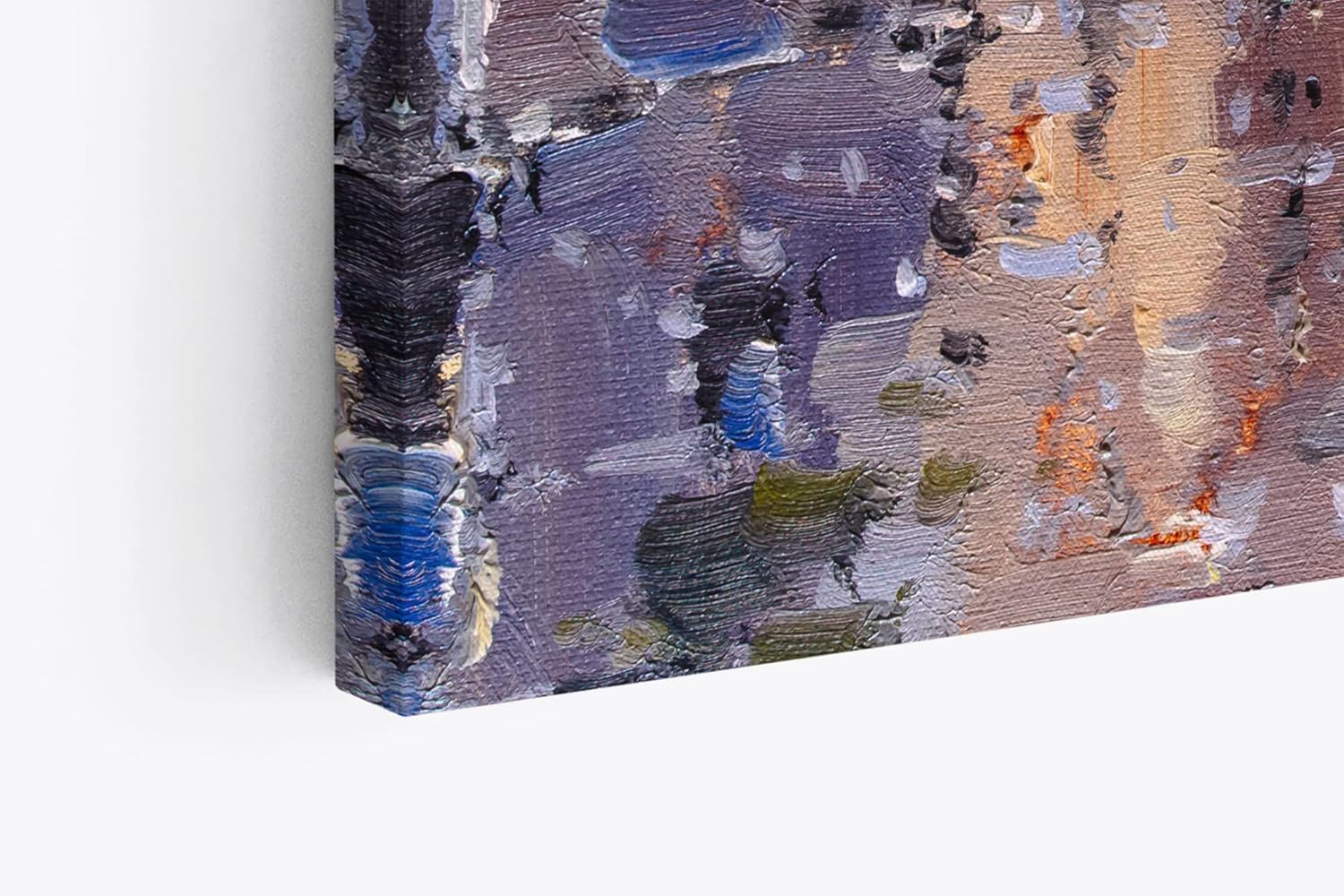 Paul Sinus Wandbild 120x80cm Italien Venedig Gondel Boote Abstrakt Kunstvoll