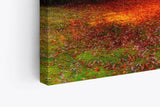 Paul Sinus Wandbild 120x80cm Großer Baum Feld Sonnenuntergang Herbst Laub