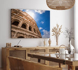 Paul Sinus Wandbild 120x80cm Rom Kollusion Römer Italien Gladiatoren Antik blauer Himmel