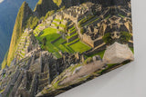 Sinus Art Wandbild 120x80cm Faszinierender Blick auf Machu Picchu mit majestätischer Andenlandschaft