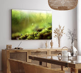 Paul Sinus Wandbild 120x80cm Wiese Grün Sonnenstrahlen Kunstvoll Natur