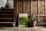 Paul Sinus Kunstdruck 40x60cm Mu Cang Chai – leuchtende Reisterrassen im Sonnenlicht in Vietnam