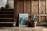 Paul Sinus Kunstdruck 40x60cm Nærøyfjord Norwegen mit spektakulärer Fjordlandschaft und Bergen
