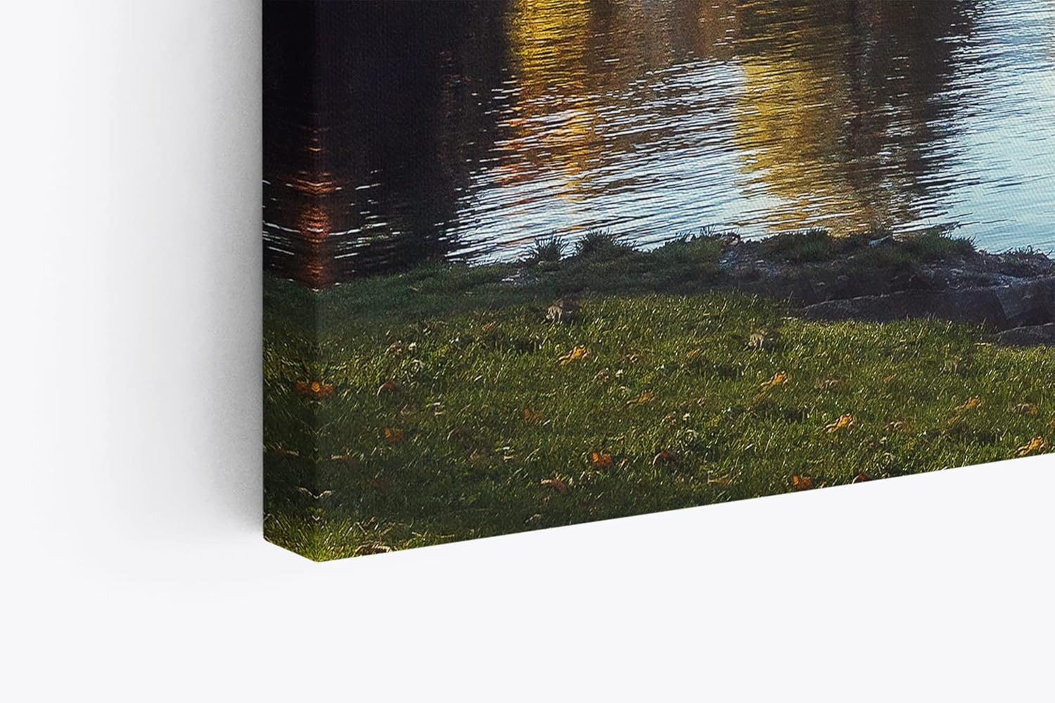 Paul Sinus Wandbild 120x80cm Schweiz Alpen See Berge Natur Sonnenschein Bergsee