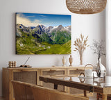 Paul Sinus Wandbild 120x80cm Grossglockner Berg in Österreich Alpen Berglandschaft