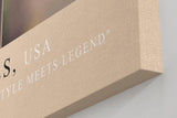 Paul Sinus Kunstdruck 40x60cm Beverly Hills USA Straßenschild Luxus Kalifornien Retro Stadtstil