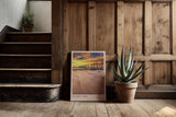 Paul Sinus Kunstdruck 40x60cm Sunset Pier Steg bei Sonnenuntergang The Last Light Riding the Tide