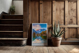 Paul Sinus Kunstdruck 40x60cm Julian Alps Reflection mit Berglandschaft und Spiegelung im See