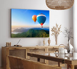 Paul Sinus Wandbild 120x80cm Heißluftballons Berge Irland Natur Himmel Fliegen