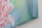 Sinus Art Wandbild 120x80cm Sanfte Blume in Nahaufnahme mit verträumter Hintergrundunschärfe