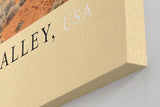 Paul Sinus Kunstdruck 40x60cm Monument Valley – Rote Felsenlandschaft in den Weiten des amerikanischen Westens