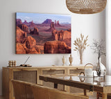Paul Sinus Wandbild 120x80cm Hunts Mesa Felsformation Arizona USA Berge