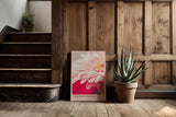 Paul Sinus Kunstdruck 40x60cm Blushing Bloom – Poesie in Rosa mit weichem Fokus