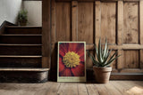 Paul Sinus Kunstdruck 40x60cm Flame Bloom – Sommerliche Blütenkraft in Nahaufnahme