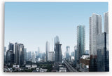 Paul Sinus Wandbild 120x80cm Großstadt Metropole Hochhäuser Büro Wolkenkratzer Business