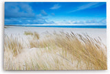 Paul Sinus Wandbild 120x80cm Ostsee Strand Sandstrand Meer blauer Himmel Sommer
