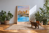 Paul Sinus Kunstdruck 40x60cm Trapani – Mediterraner Küstenzauber in Siziliens Licht