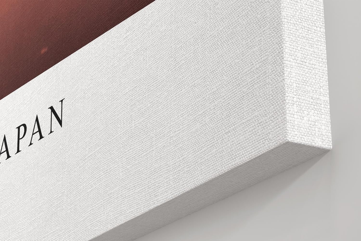 Paul Sinus Kunstdruck 40x60cm Mount Fuji mit rosa Himmel und Wasserspiegelung am Abend