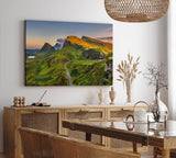 Paul Sinus Wandbild 120x80cm Quiraing Schottland Landschaft Berge Isle of Skye