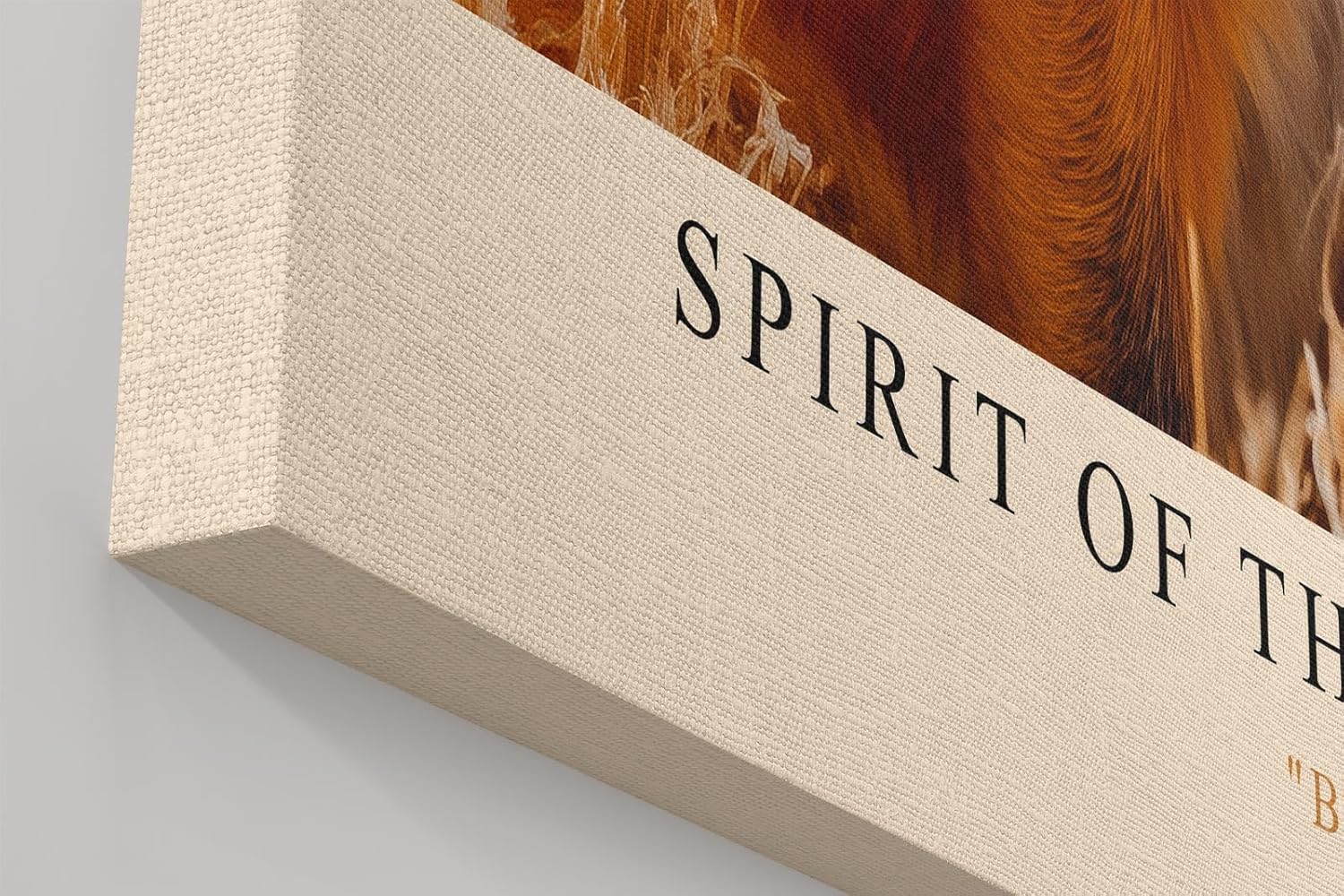 Paul Sinus Wandbild in 40x60cm Spirit of the Field – Naturgetreues Fuchs­porträt im goldenen Feldlicht