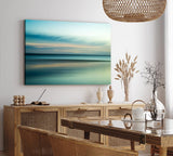 Paul Sinus Wandbild 120x80cm Horizont Meer Himmel Abstrakt Kunstvoll Minimal
