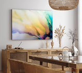 Paul Sinus Wandbild 120x80cm Fließende Farben Abstrakt Kunstvoll Dekorativ