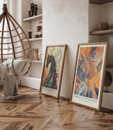 Paul Sinus Leinwandbild 80x120cm majestätischer Phönix in flammender Wiedergeburt – kunstvolles Leinwandbild für kraftvolle Raumgestaltung