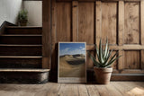 Paul Sinus Kunstdruck 40x60cm Sahara Desert Africa – Endlose Sanddünen im goldenen Licht mit weichem Schattenspiel