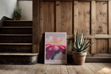 Paul Sinus Kunstdruck 40x60cm Pink Glow – Sanfte Blütenpracht in zartem Lichtspiel