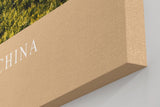 Paul Sinus Kunstdruck 40x60cm Huangshan – Nebliges Bergpanorama aus Chinas Osten bei Sonnenuntergang