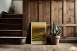 Paul Sinus Kunstdruck 40x60cm Val d’Orcia Italy goldene Hügelwellen der Toskana im warmen Abendlicht