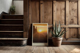 Paul Sinus Kunstdruck 40x60cm Monument Valley mit Sonnenaufgang über Felsformationen