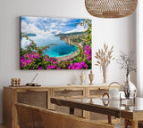 Paul Sinus Wandbild 120x80cm Côte d’Azur Küstenstadt Mittelmeer Sommer Frankreich Bucht
