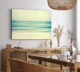 Wandbild 120x80cm Horizont Meer Abstrakt Pastelltöne Kunstvoll Dekorativ