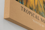 Paul Sinus Wandbild in 40x60cm Tropical Nobility – farbintensives Porträt eines exotischen Vogels für ausdrucksstarke Raumgestaltung