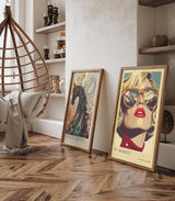 Paul Sinus Leinwandbild 60x90cm Leinwandbild St. Moritz Retro Glamour Alpen Eleganz Fashion Kunst stilvolle Ästhetik luxuriöse Reisezeit moderne Dekoration