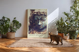 Paul Sinus Kunstdruck 40x60cm Ancient Spirit – antike Skulptur mit geheimnisvollem Ausdruck