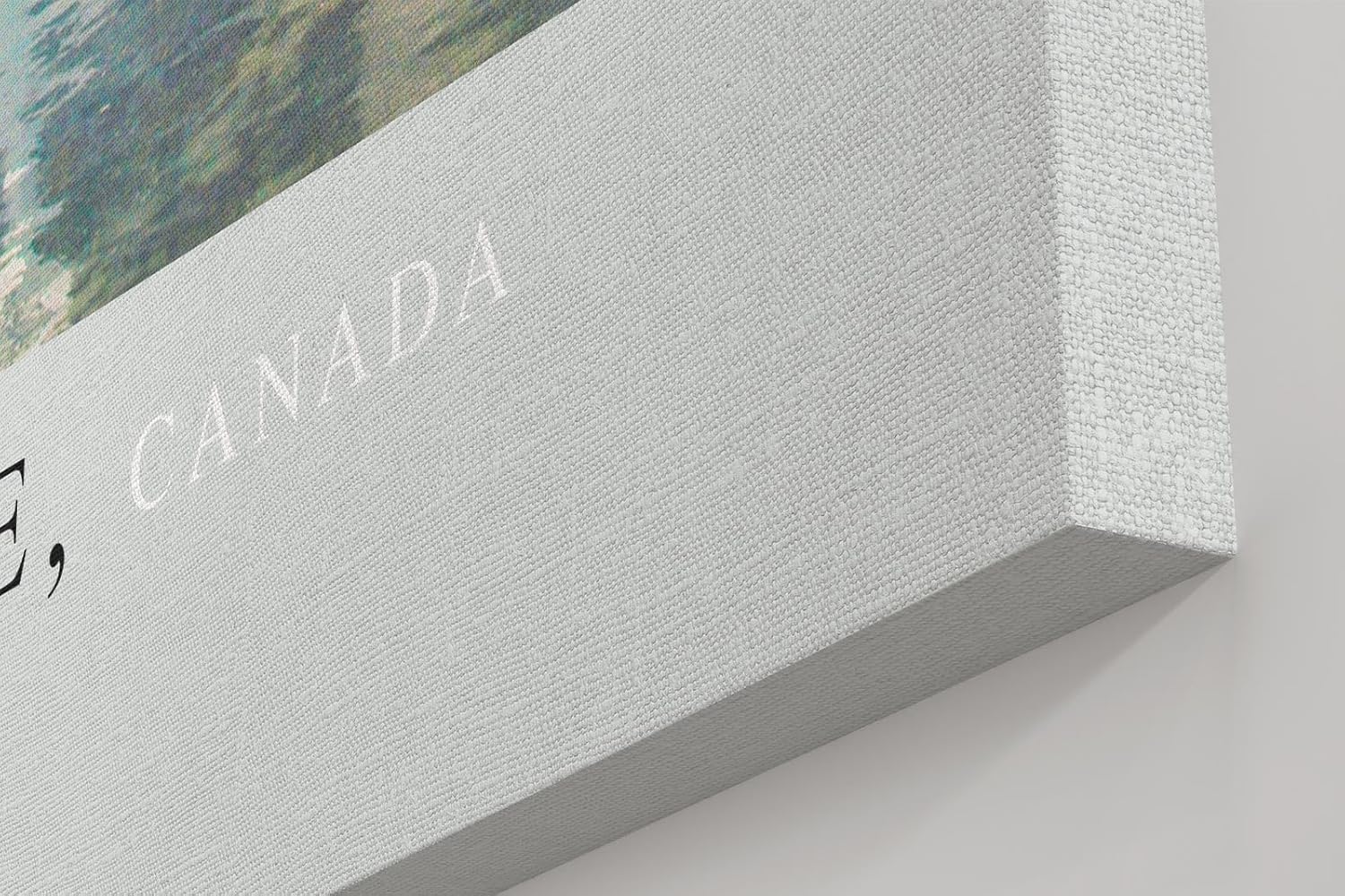 Paul Sinus Kunstdruck 40x60cm Moraine Lake – türkisblauer Gletschersee vor Felsmassiv in Kanada