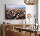 Paul Sinus Wandbild 120x80cm Atlasgebirge Marokko Berge Bergstraße Berglandschaft