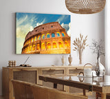 Paul Sinus Wandbild 120x80cm Rom Kollusion Römer Italien Gladiatoren Antik