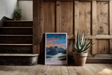 Paul Sinus Kunstdruck 40x60cm Dolomites Italy Alpen Sonnenaufgang Wolken Himmel Bergmassiv Panorama