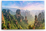 Paul Sinus Wandbild 120x80cm China Zhangjiajie Sandsteinformationen Berglandschaft Felsen