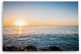 Paul Sinus Wandbild 120x80cm Sonnenuntergang Horizont Ozean Meer Abendröte
