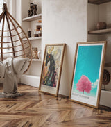 Paul Sinus Leinwandbild 40x60cm Dream Blossom – Blütenzauber, Natur, Romantik, Kirschbaum, Frühling, Harmonie, Pastell, Minimalismus, Träume