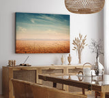 Paul Sinus Wandbild 120x80cm Wüste Berge Horizont Himmel Erde Fotokunst