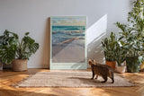 Paul Sinus Kunstdruck 40x60cm Ocean Breath Strand Meer Wellen Sonnenlicht Naturfotografie Ruhe