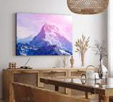 Paul Sinus Wandbild 120x80cm Ama Dablam Berggipfel Nepal Himalaya Berg Blau