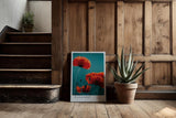 Paul Sinus Kunstdruck 40x60cm Mohnblumenfeld Natur Makro Leuchtkraft Blüte Poesie Wild and Brief