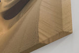 Sinus Art Wandbild 120x80cm Geschwungene Dünen mit feinem Schattenverlauf – minimalistische Naturkraft pur