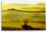 Paul Sinus Wandbild 120x80cm Toskana Landschaft Italien Sonnenaufgang Finca